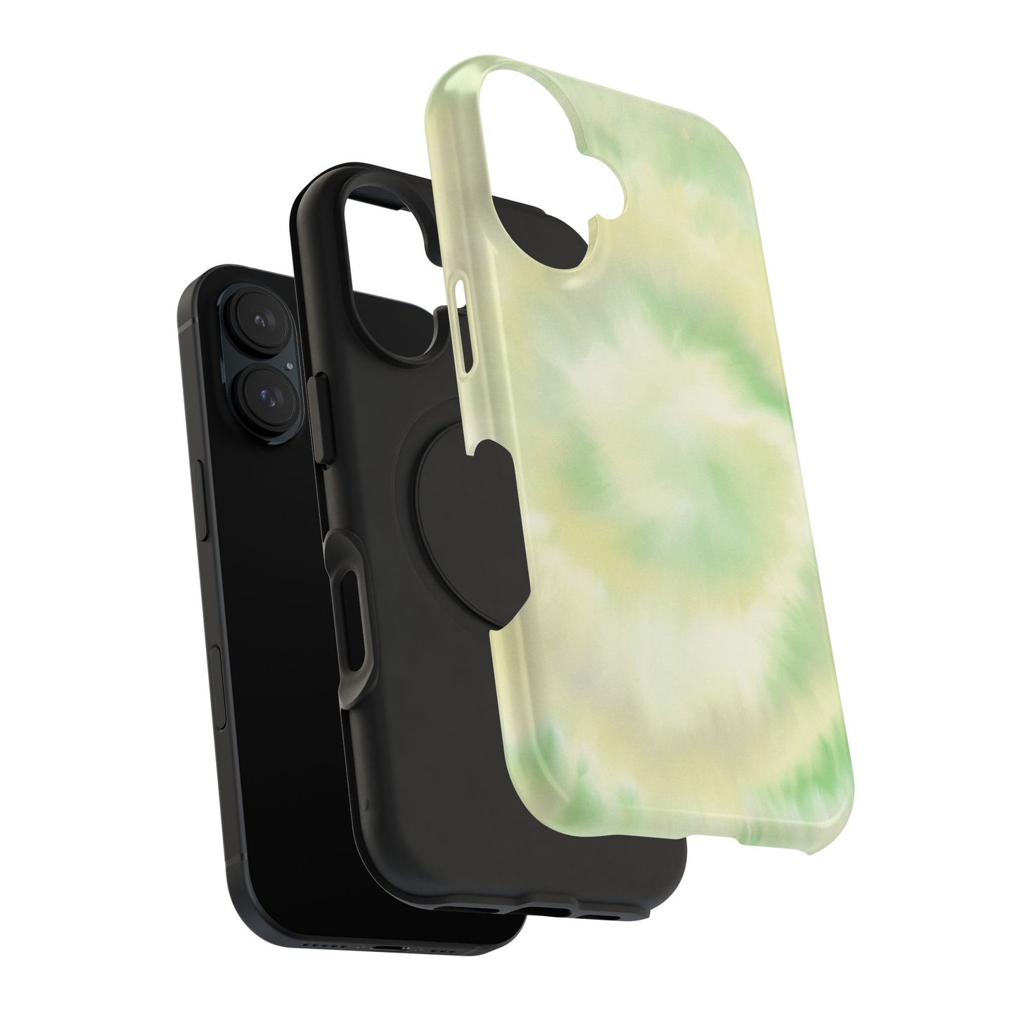 Lime Tie Dye iPhone Case
