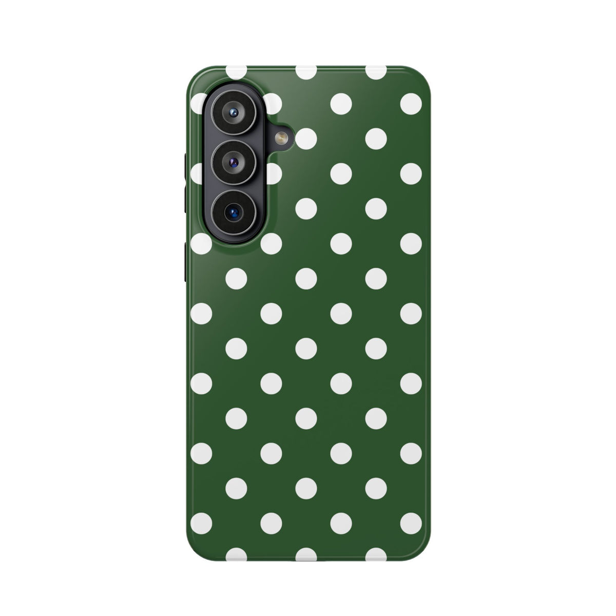 Green Polka Dots Samsung Case