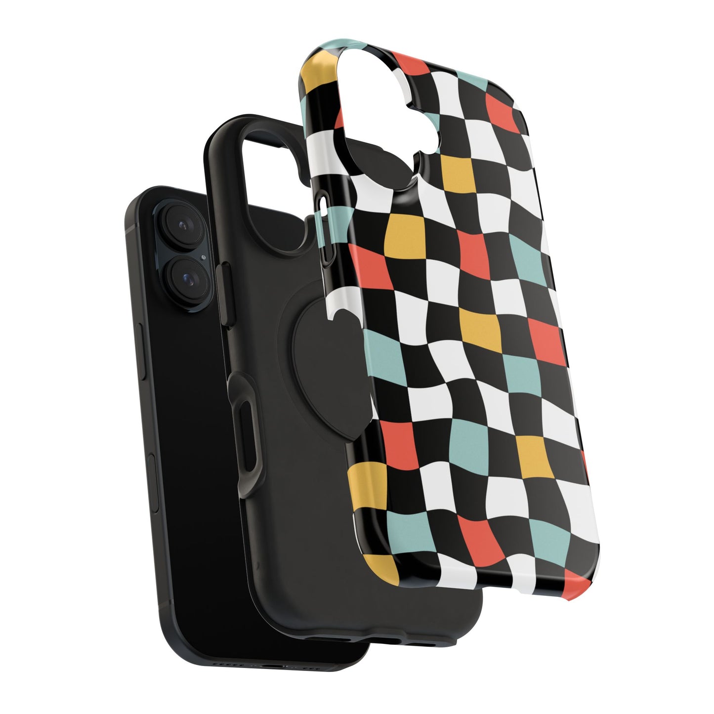 Retro Check iPhone Case
