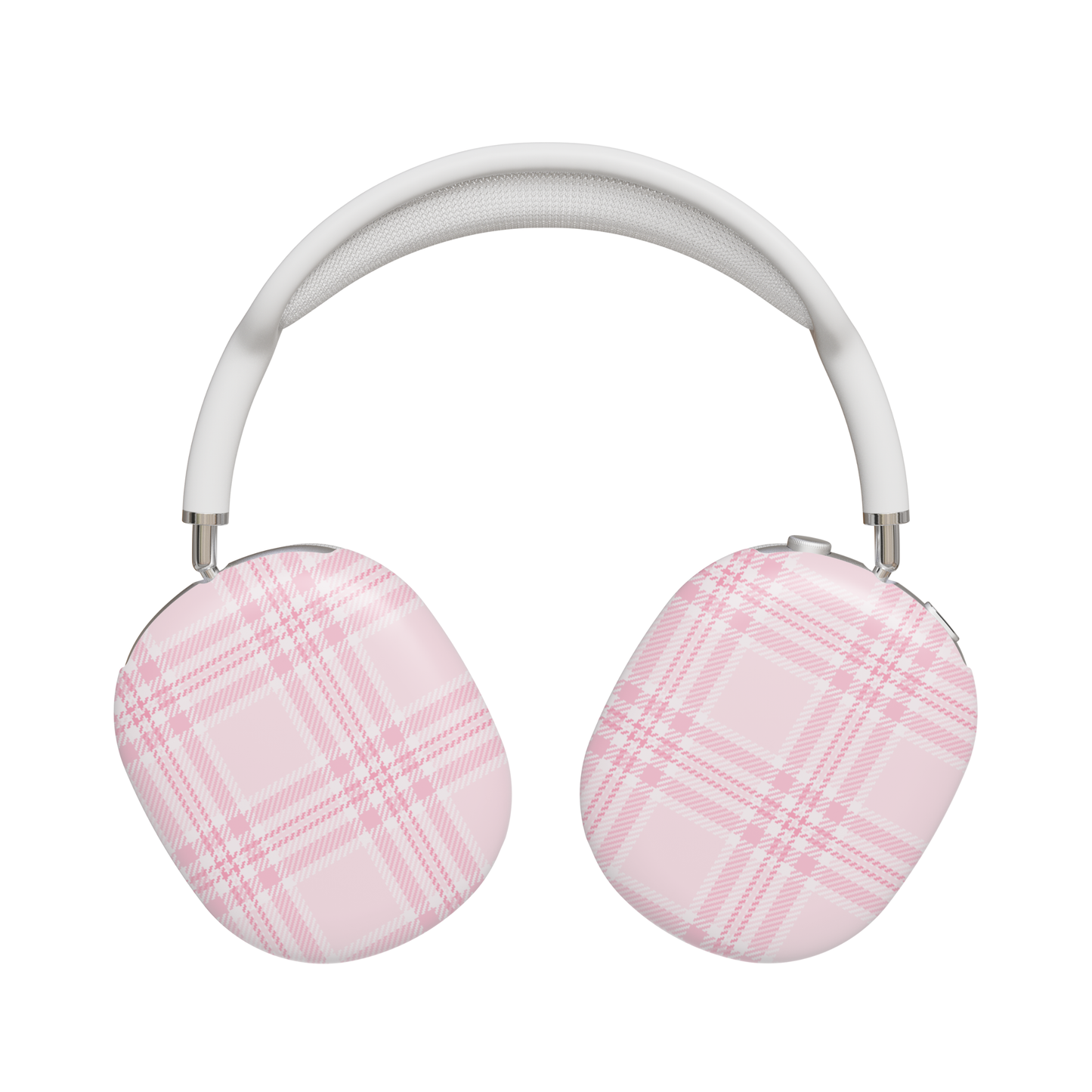 Pink Plaid AirPods Max Case