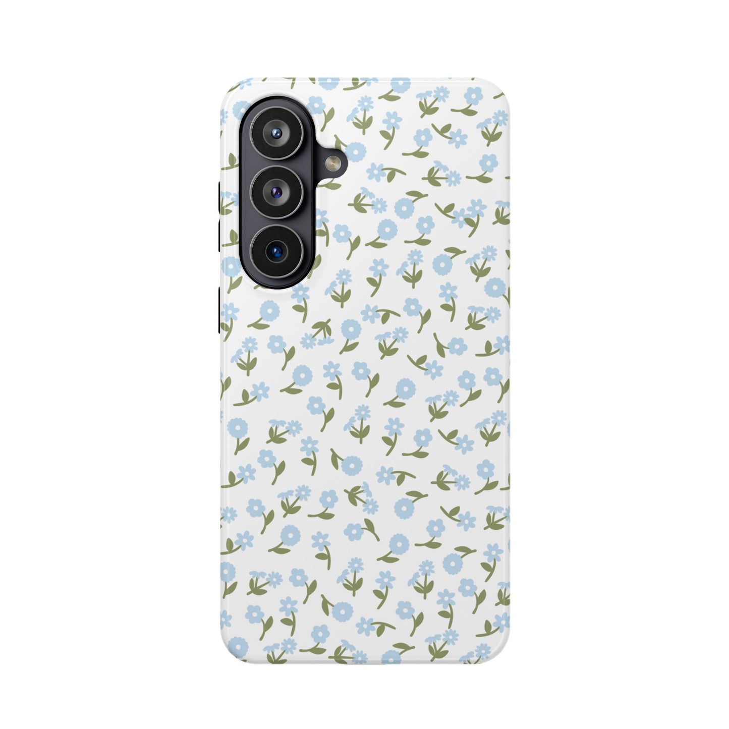 Blue Bloom Samsung Case