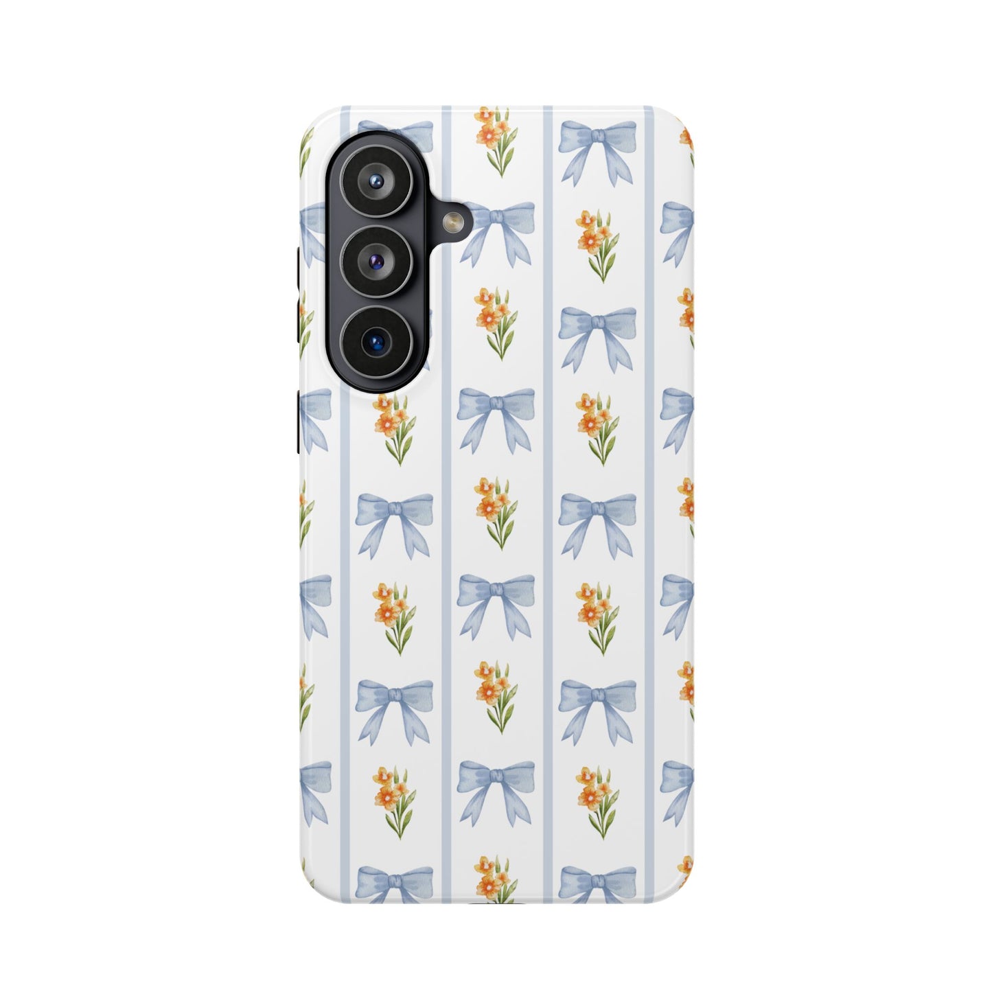 Blue Bows Samsung Case