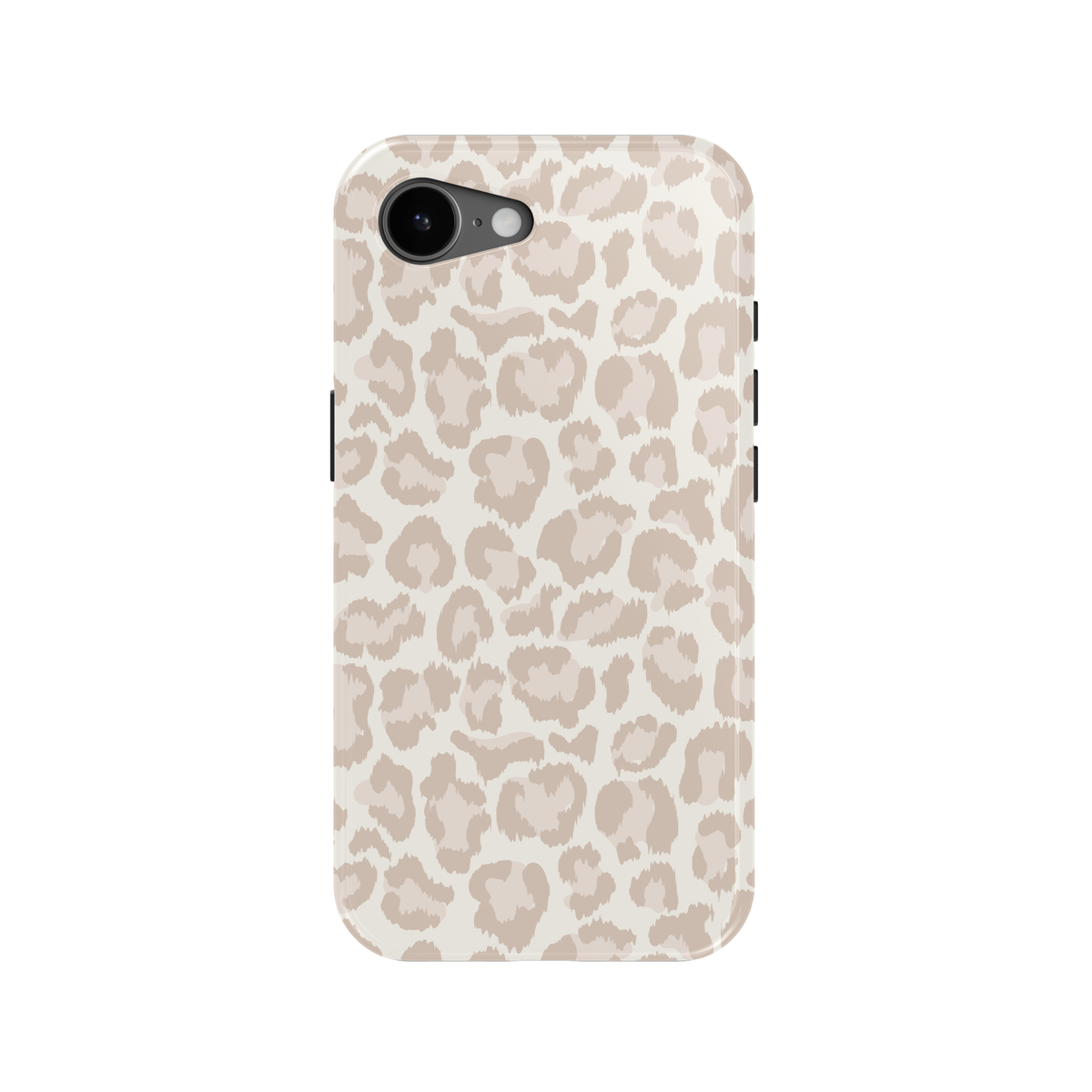 Beige Leopard iPhone Case