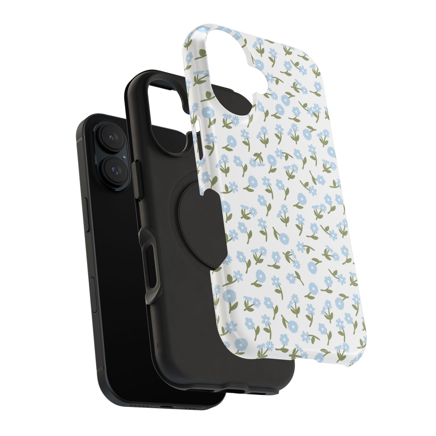 Blue Bloom iPhone Case