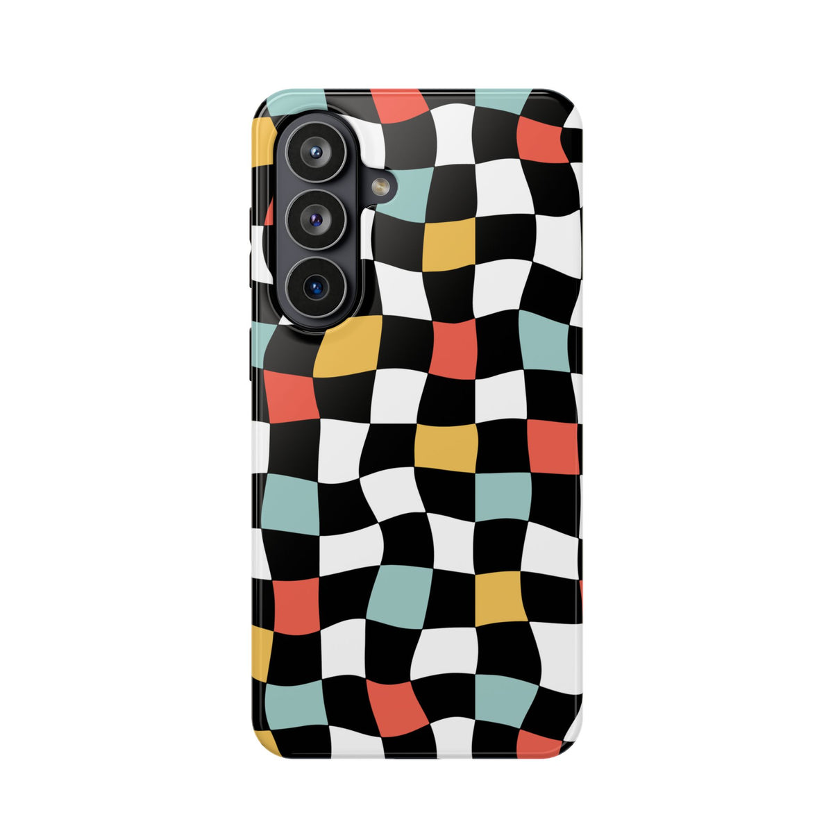 Retro Check Samsung Case
