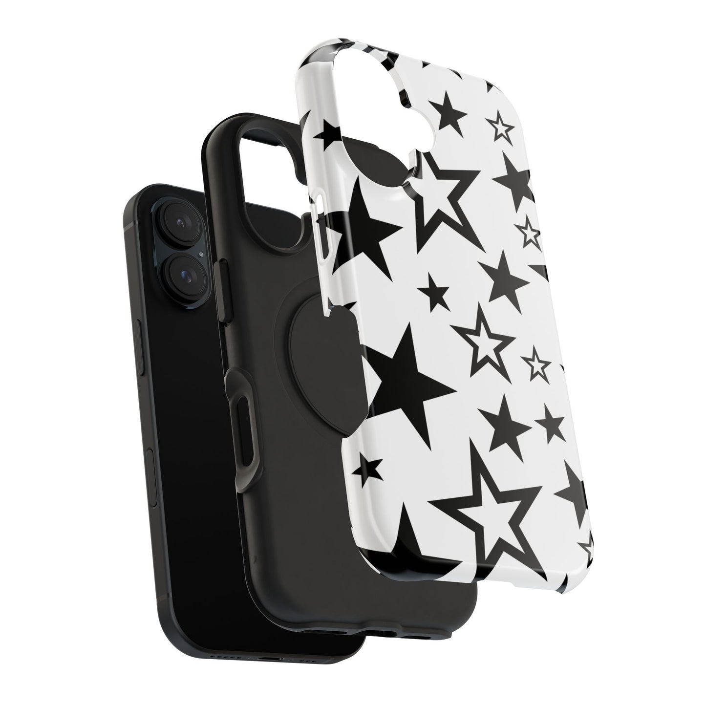 Mono Y2K Stars iPhone Case