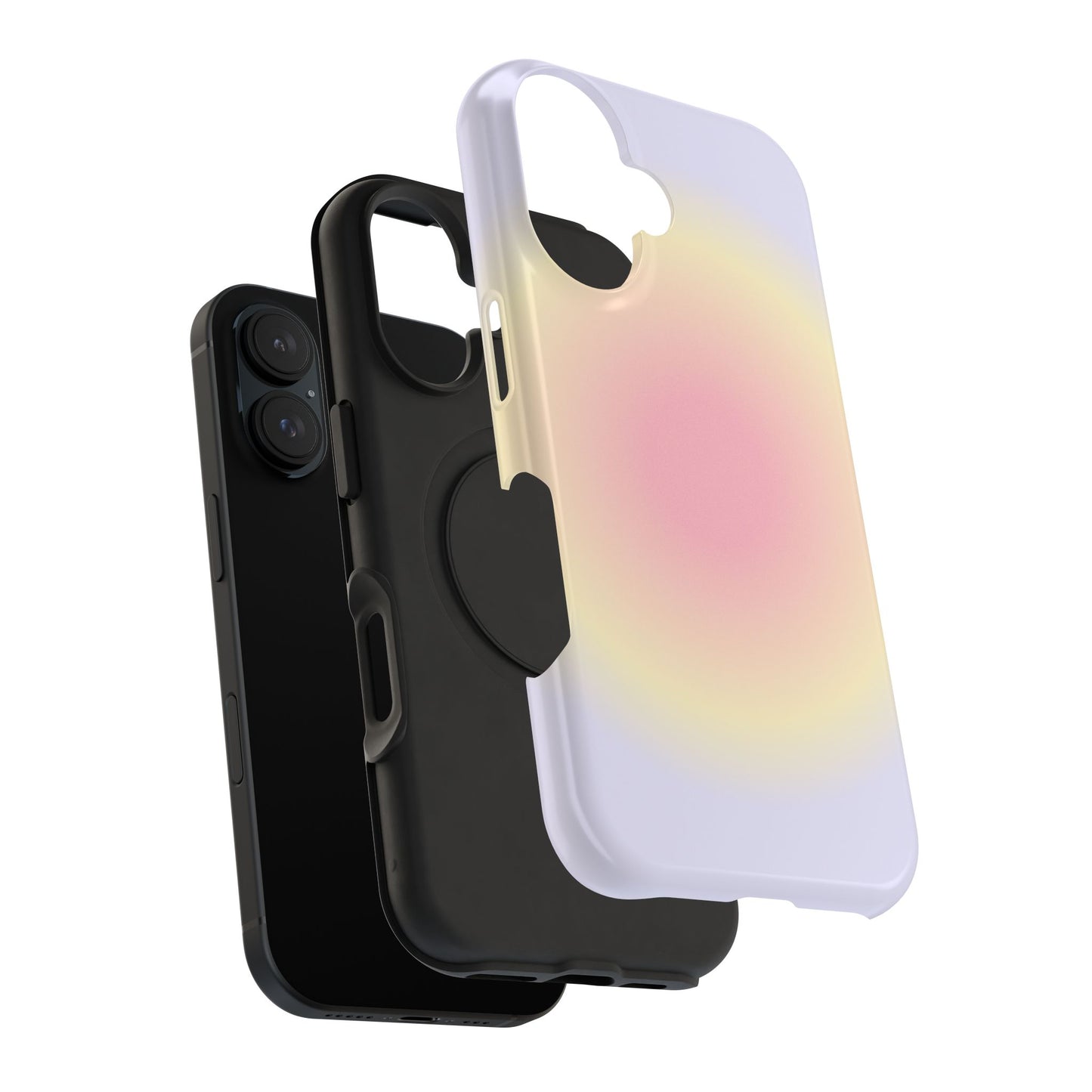 Lilac Aura iPhone Case