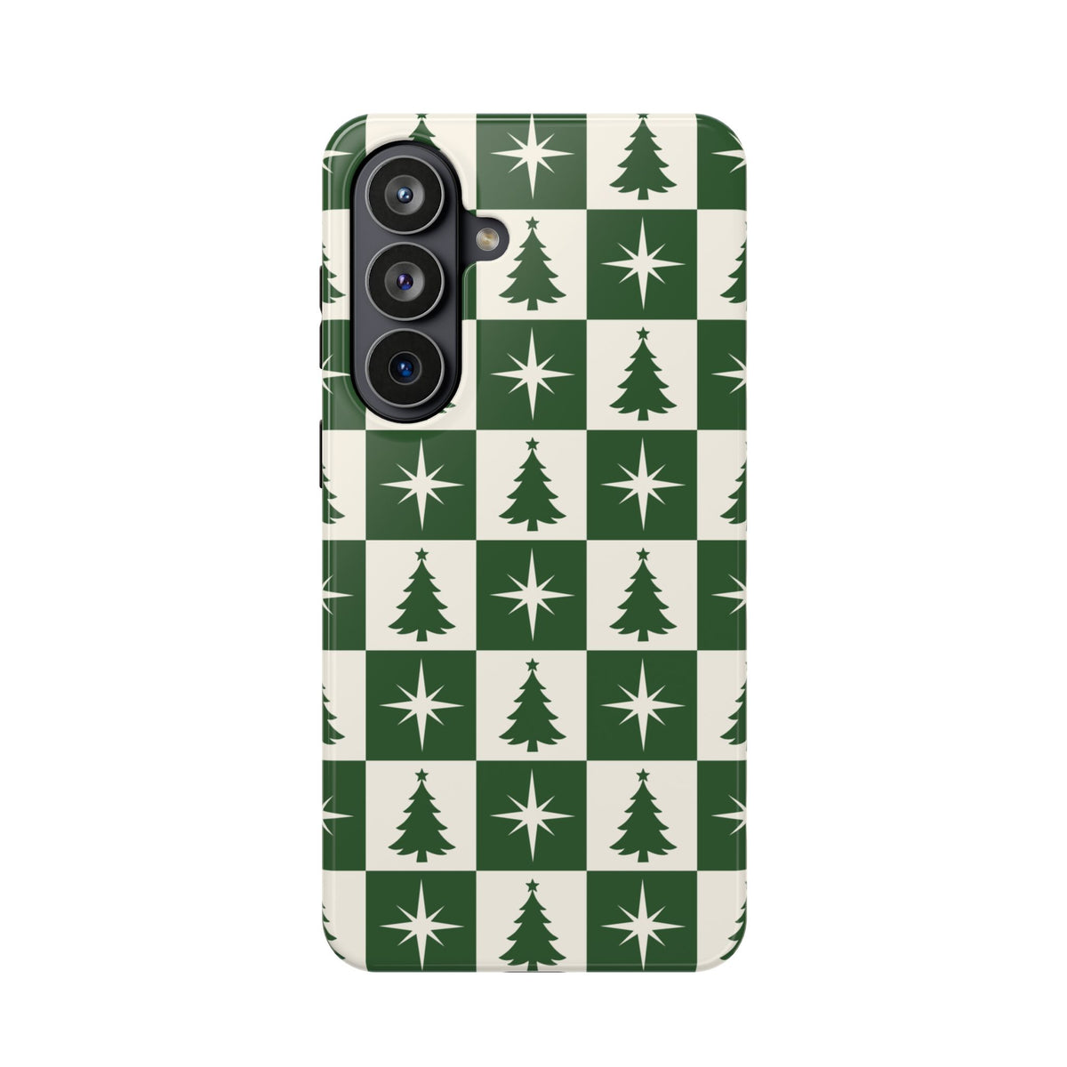 Evergreen Check Samsung Case