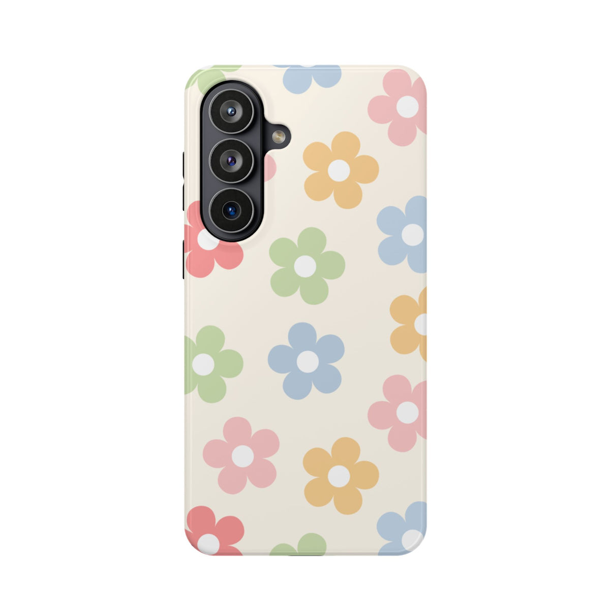Preppy Retro Flowers Samsung Case