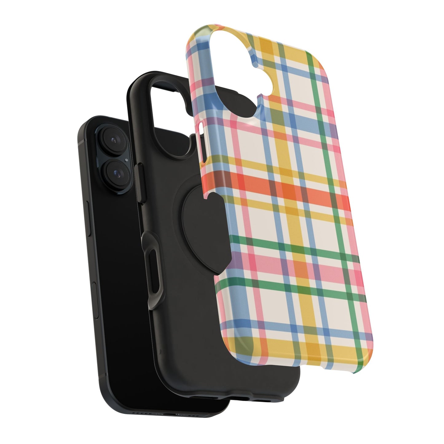 Retro Plaid iPhone Case