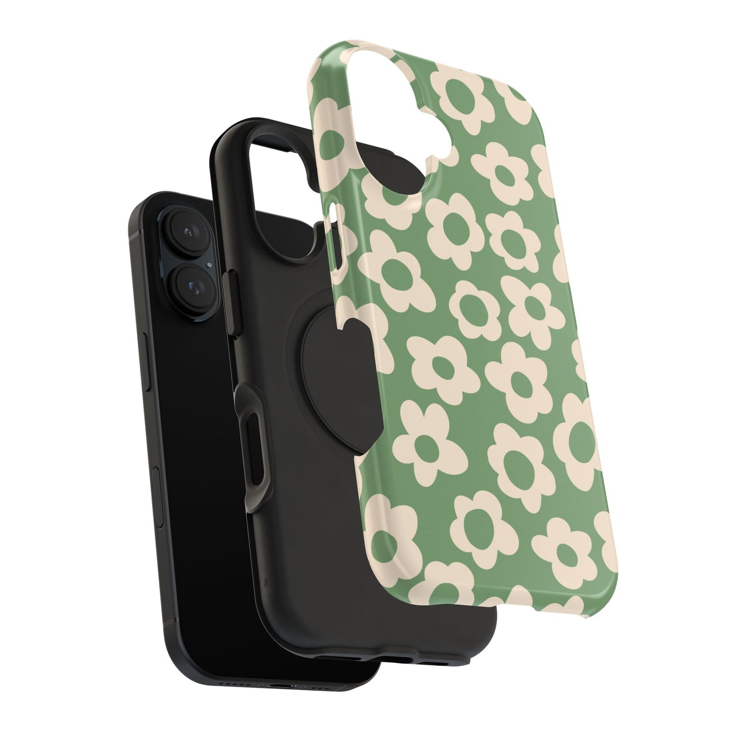 Green Las Flores iPhone Case