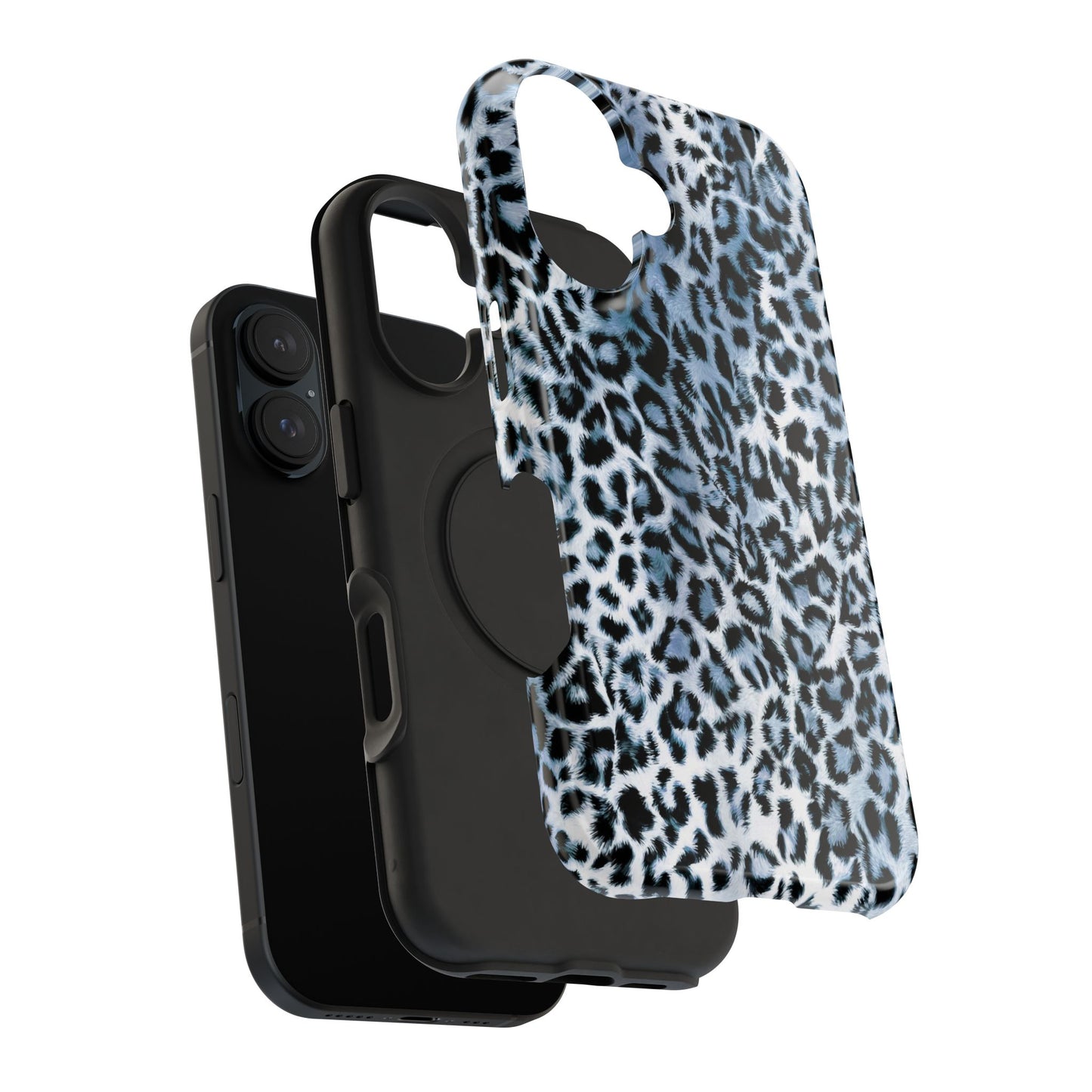Sapphire Leopard iPhone Case