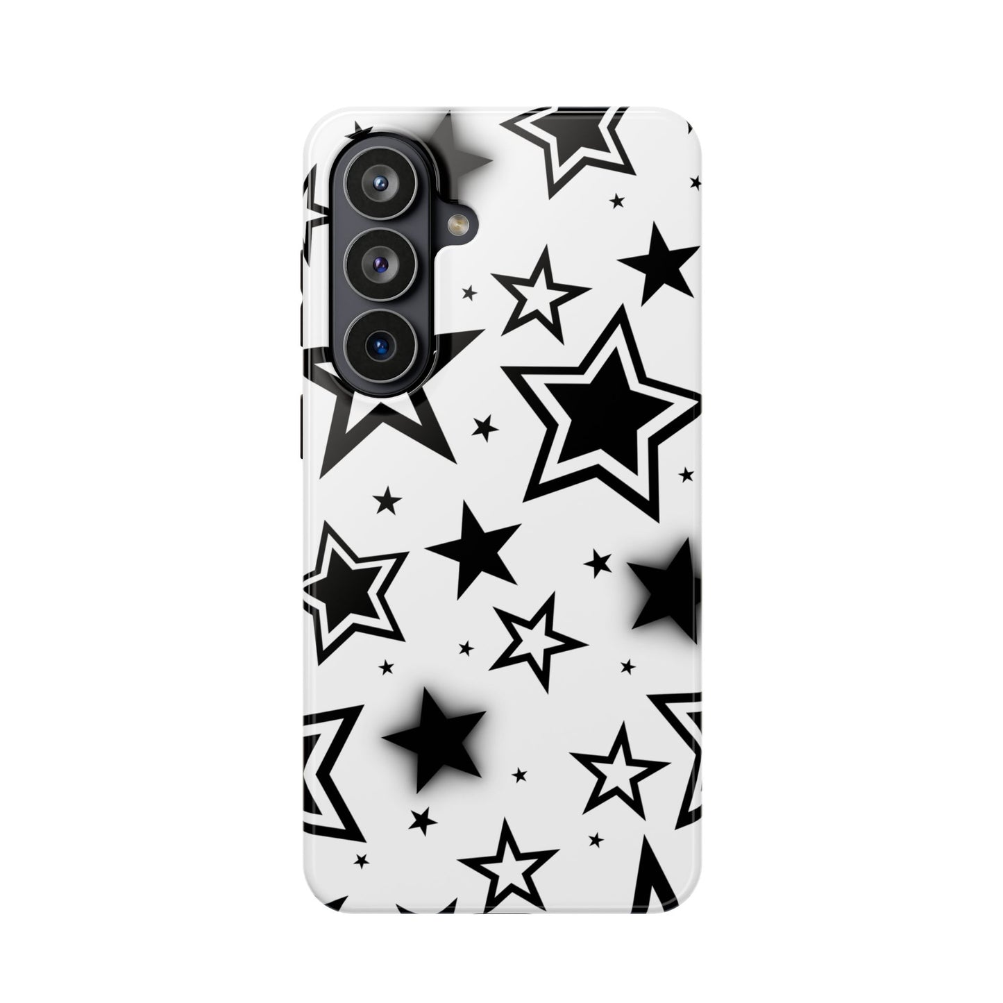 White Stardust Samsung Case