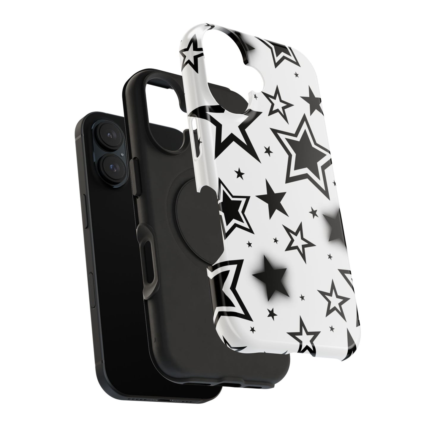 White Stardust iPhone Case