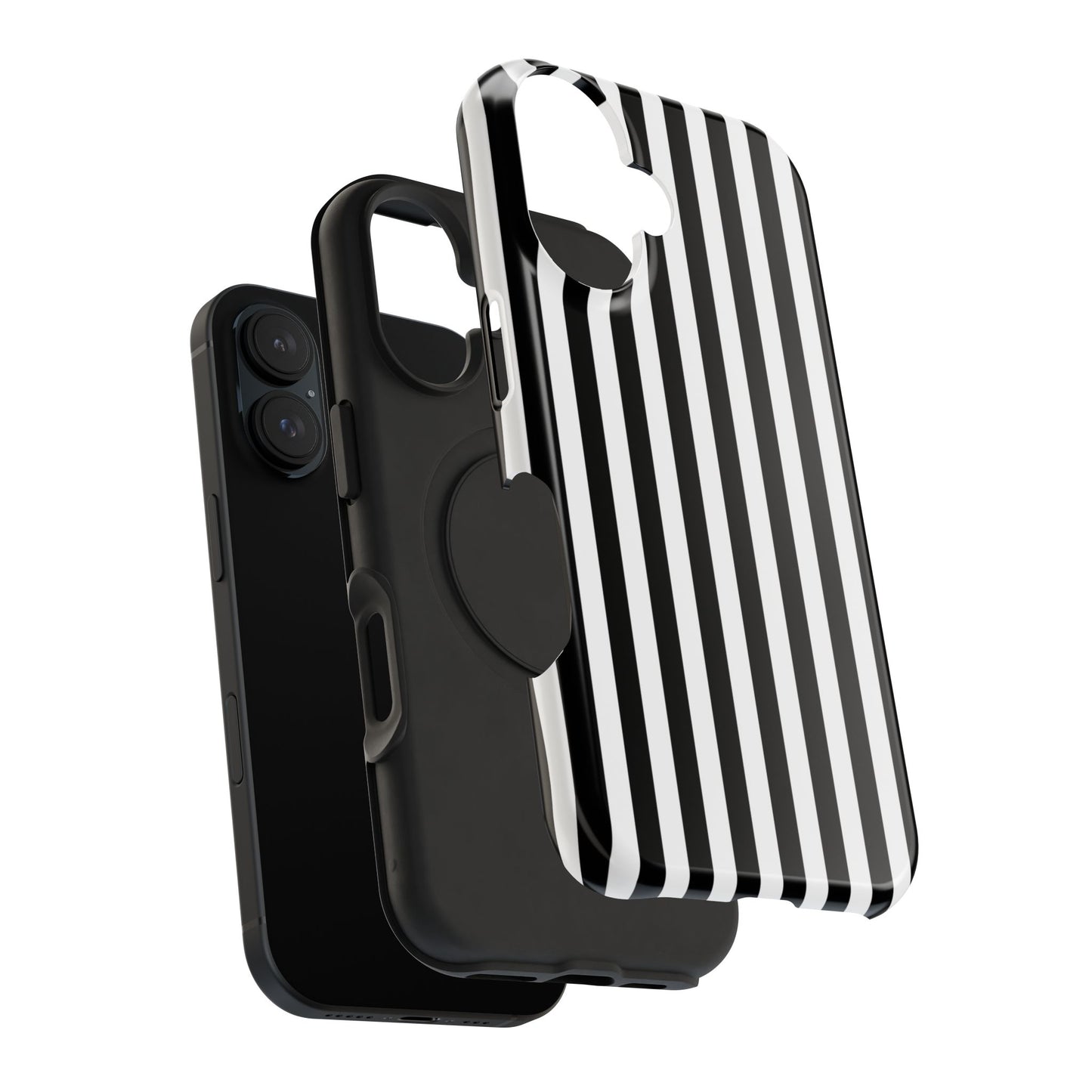 Noir Stripes iPhone Case