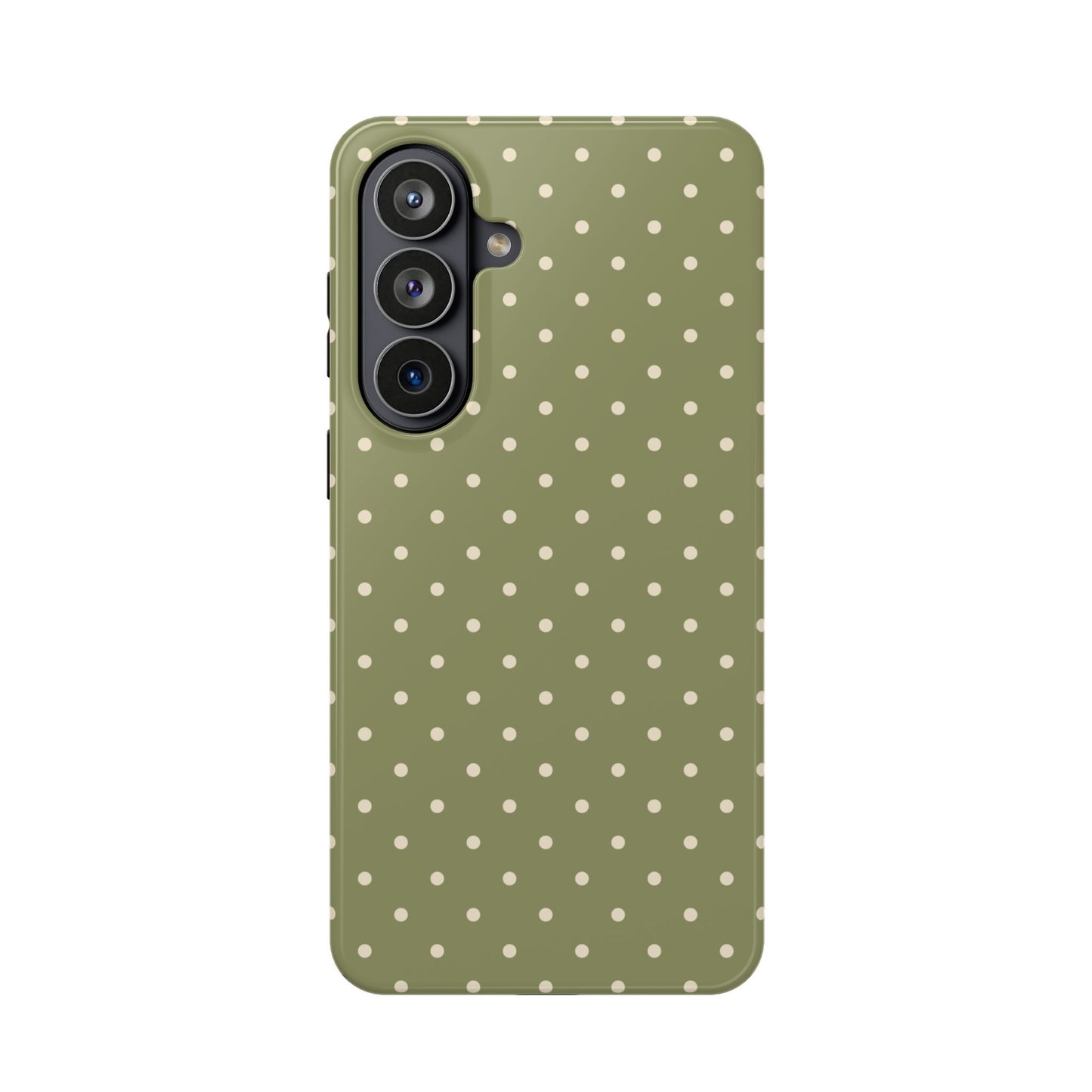Green Mini Dots Samsung Case