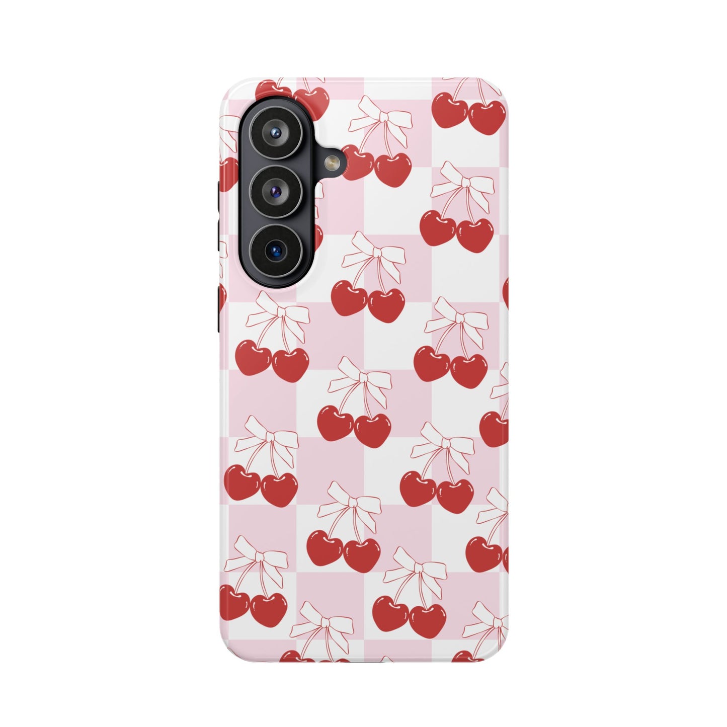 Cherry Bows Coquette Samsung Case