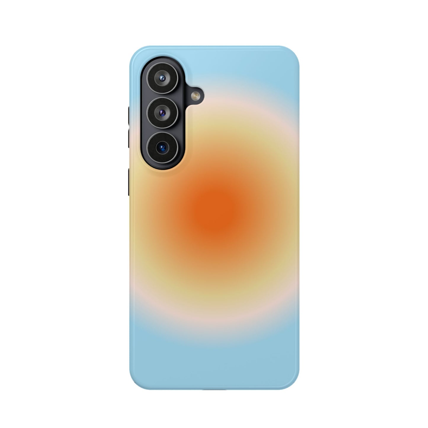Orange & Blue Aura Samsung Case