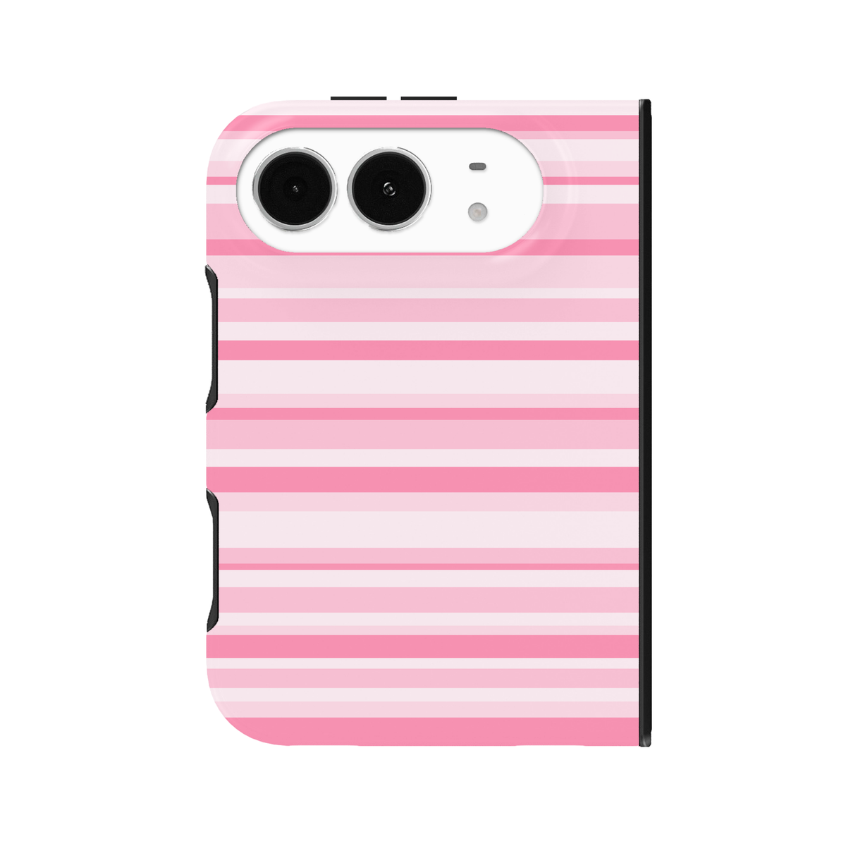 Pink Candy Stripes iPhone Case
