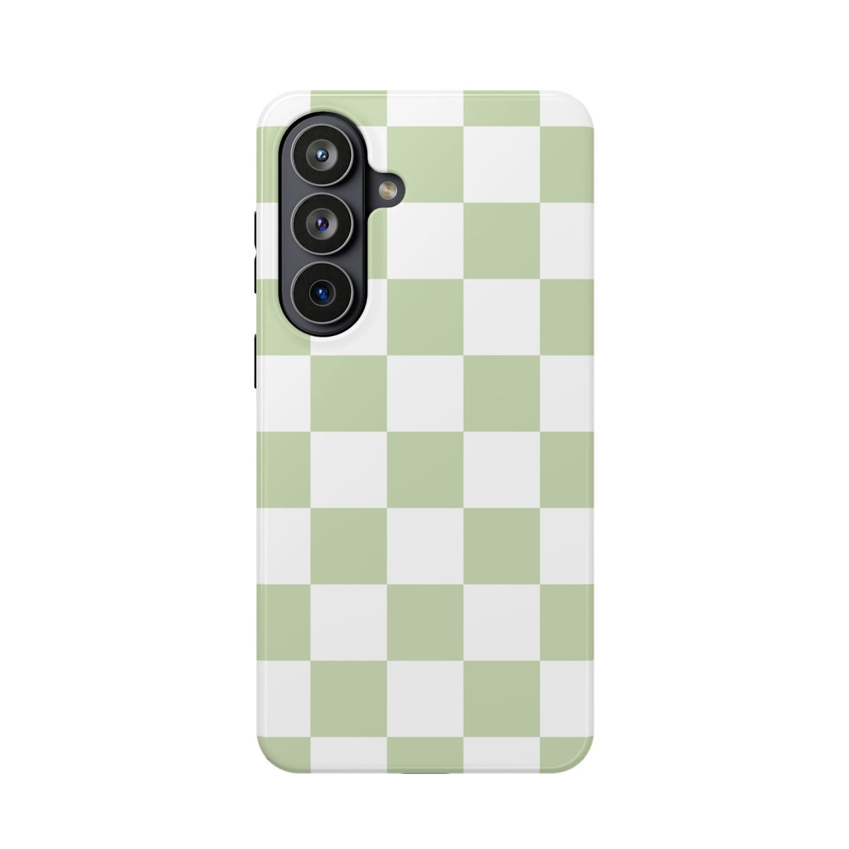 Pastel Green Checkered Samsung Case