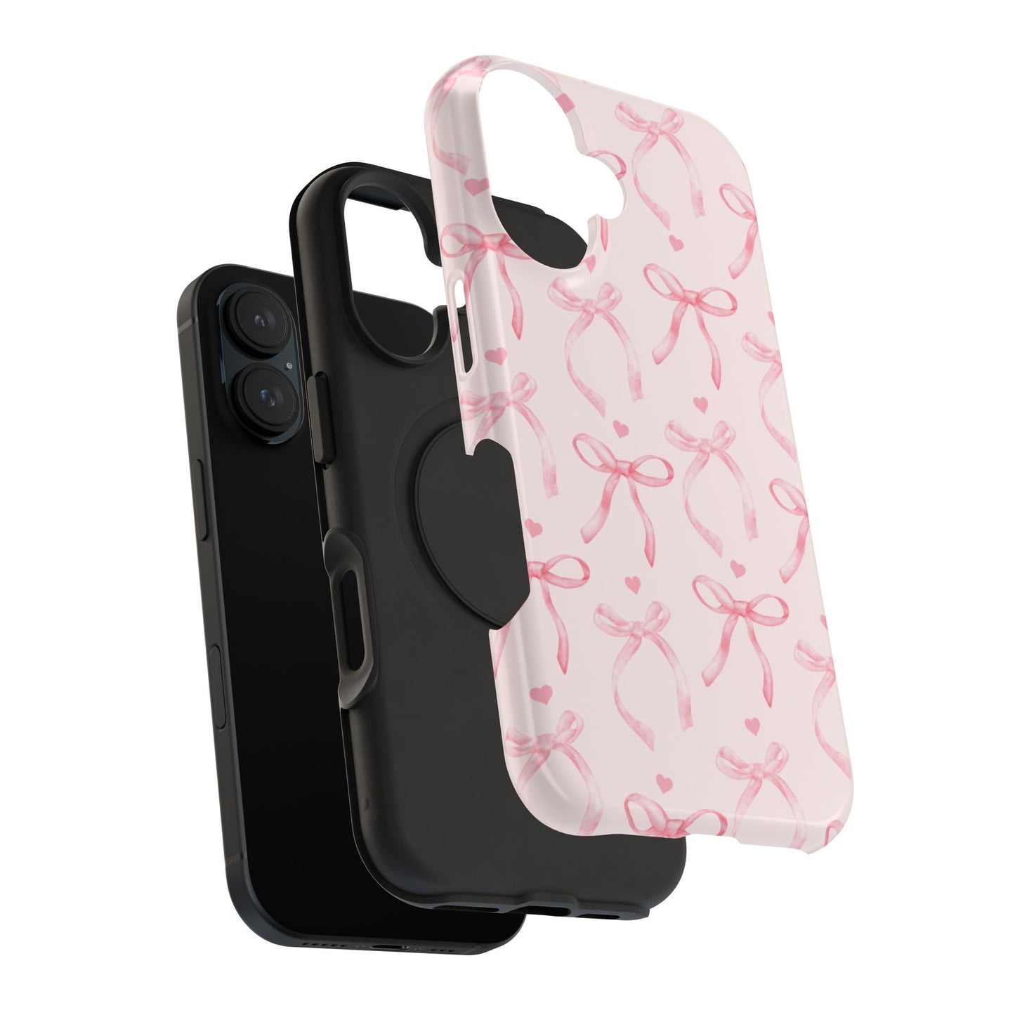 Blushing Bow iPhone Case