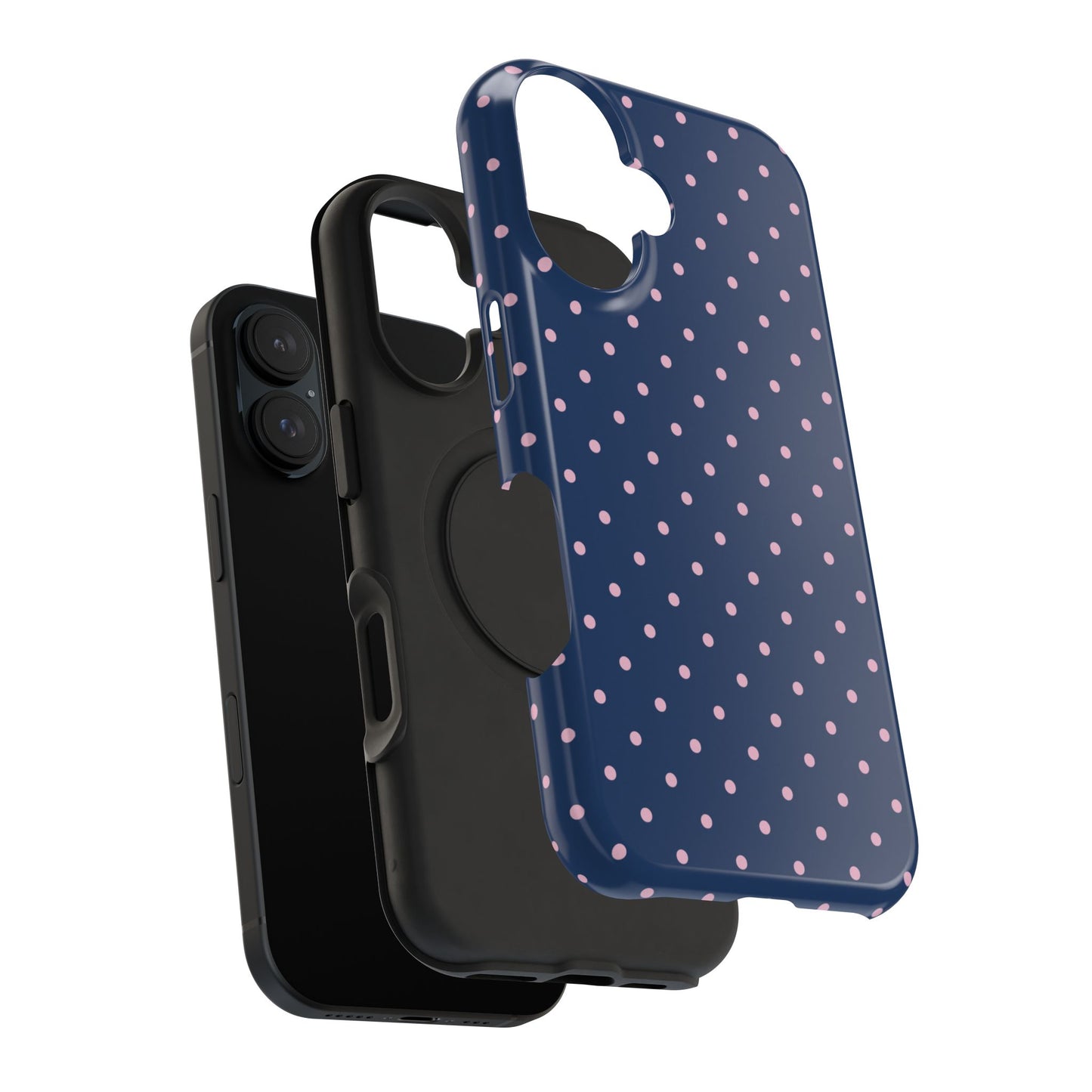 Periwinkle Mini Dots iPhone Case