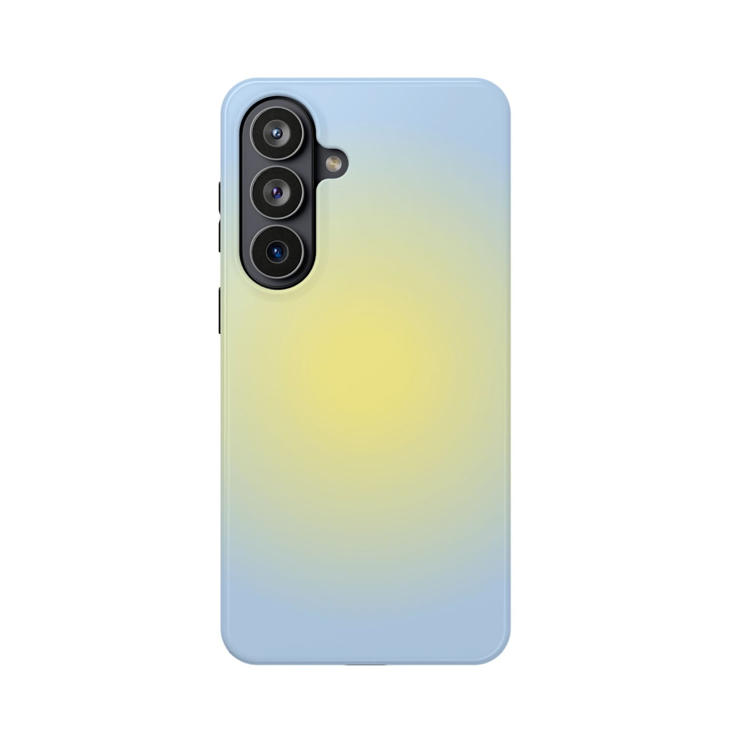 Yellow & Blue Aura Samsung Case