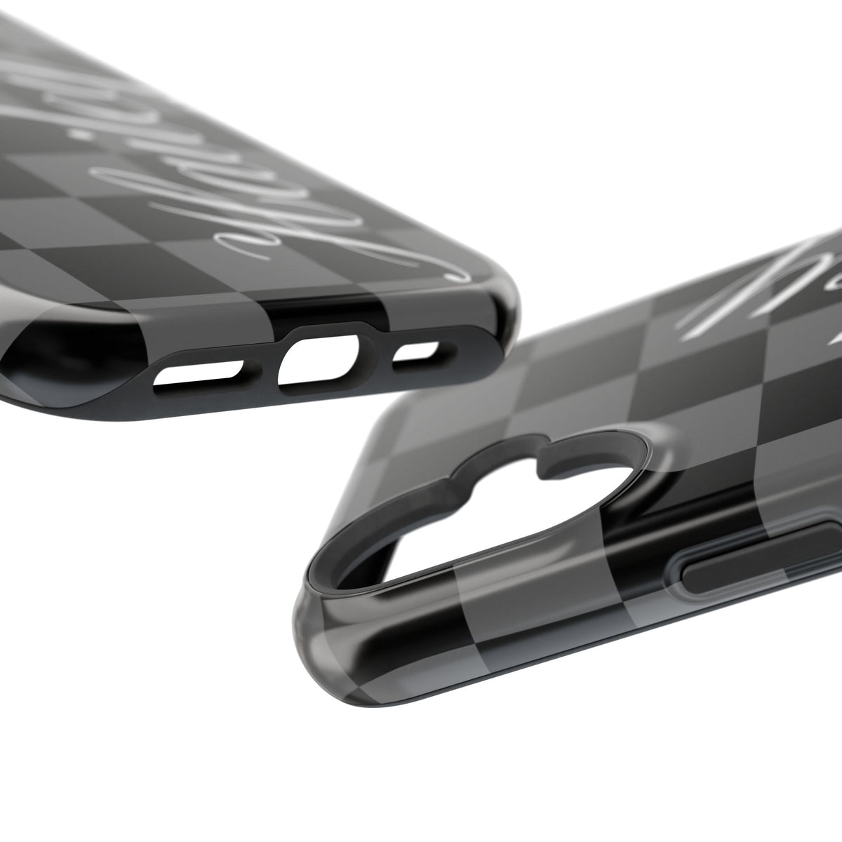Custom Twilight Checkered iPhone Case