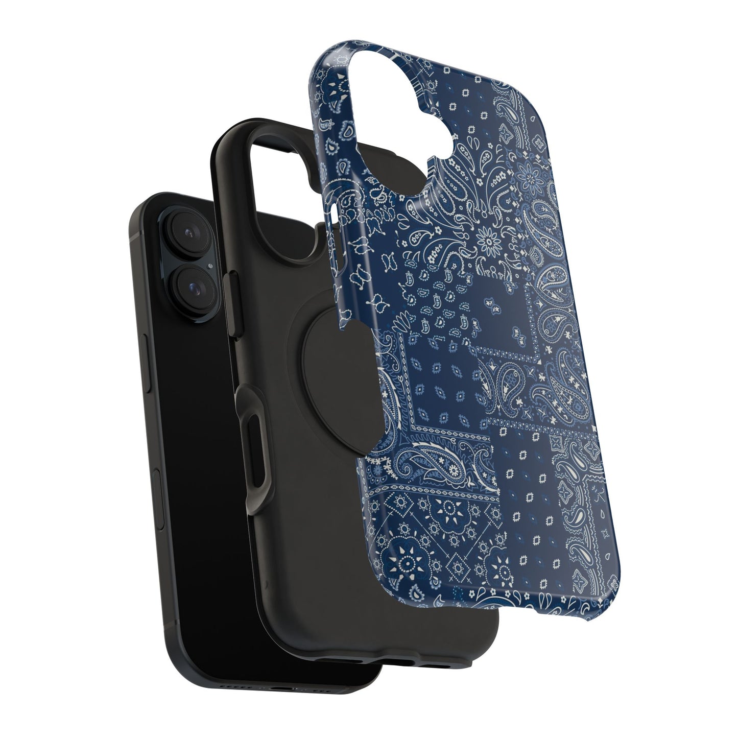 Midnight Bandana iPhone Case