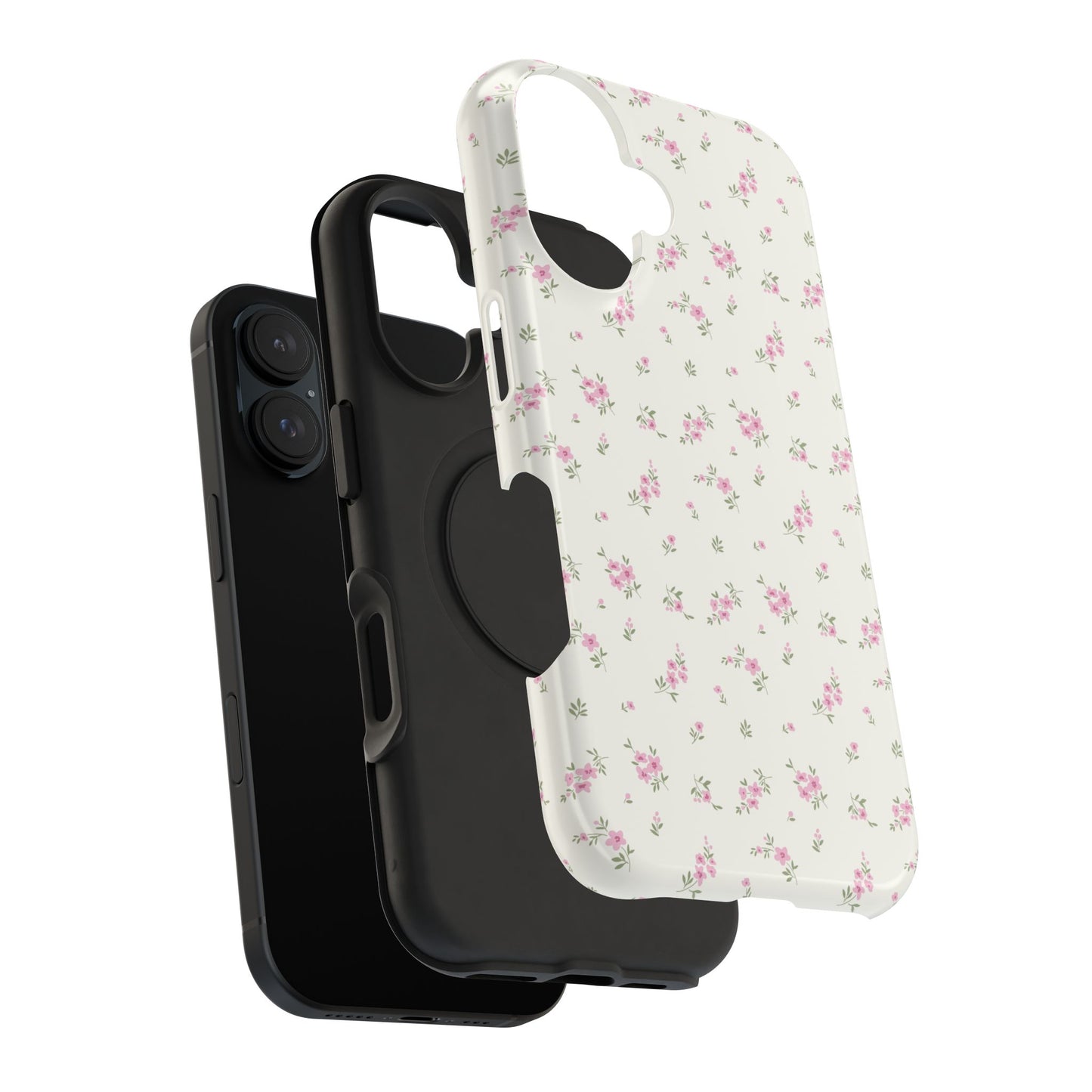 Blush Ditsy Flowers iPhone Case