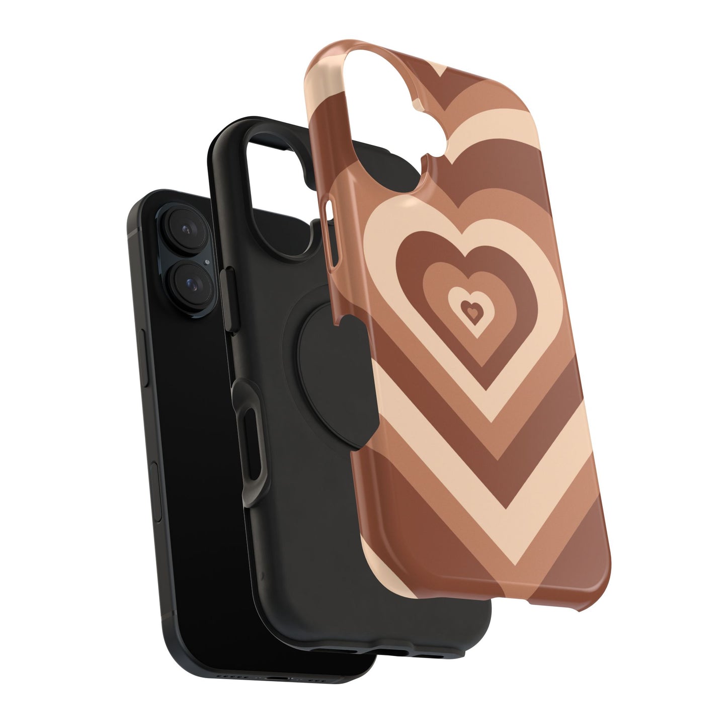 Choco Hearts iPhone Case