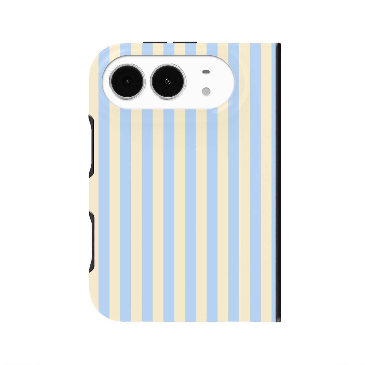 Lemon Sky Stripes iPhone Case