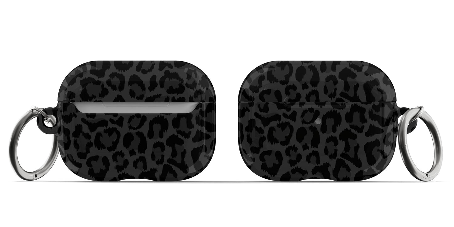 Black Leopard AirPods Case