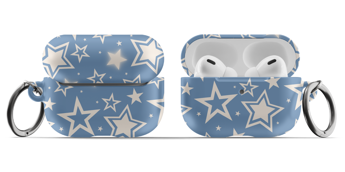 Dark Blue Stardust AirPods Case
