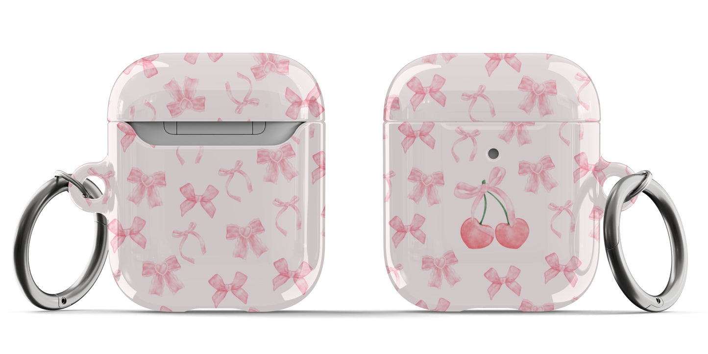 Cherry Bows AirPods Case