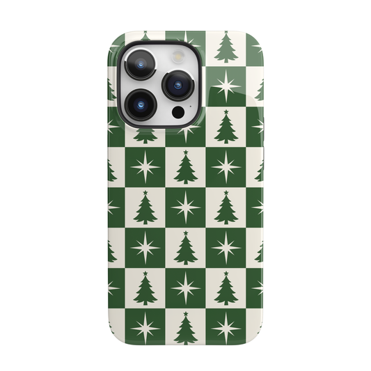 Evergreen Check iPhone Case