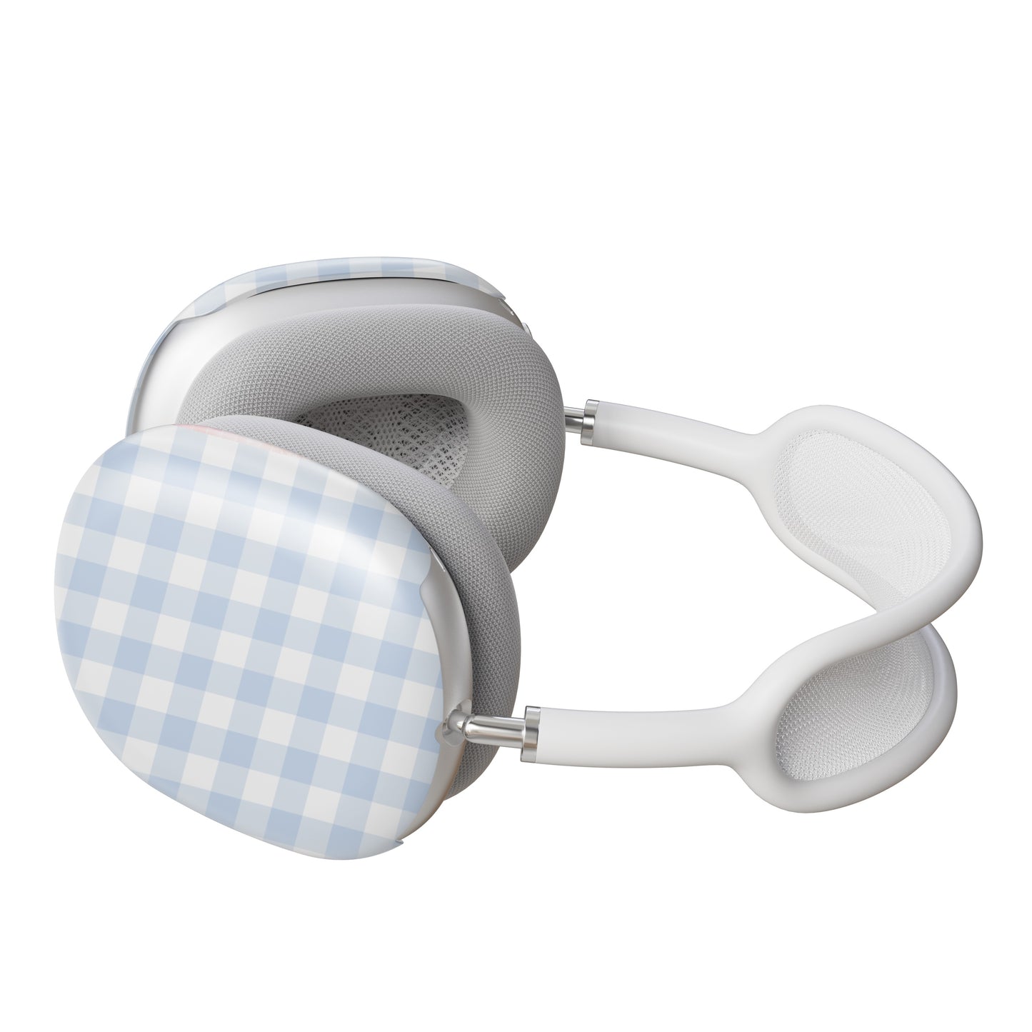 Blue Gingham AirPods Max Case