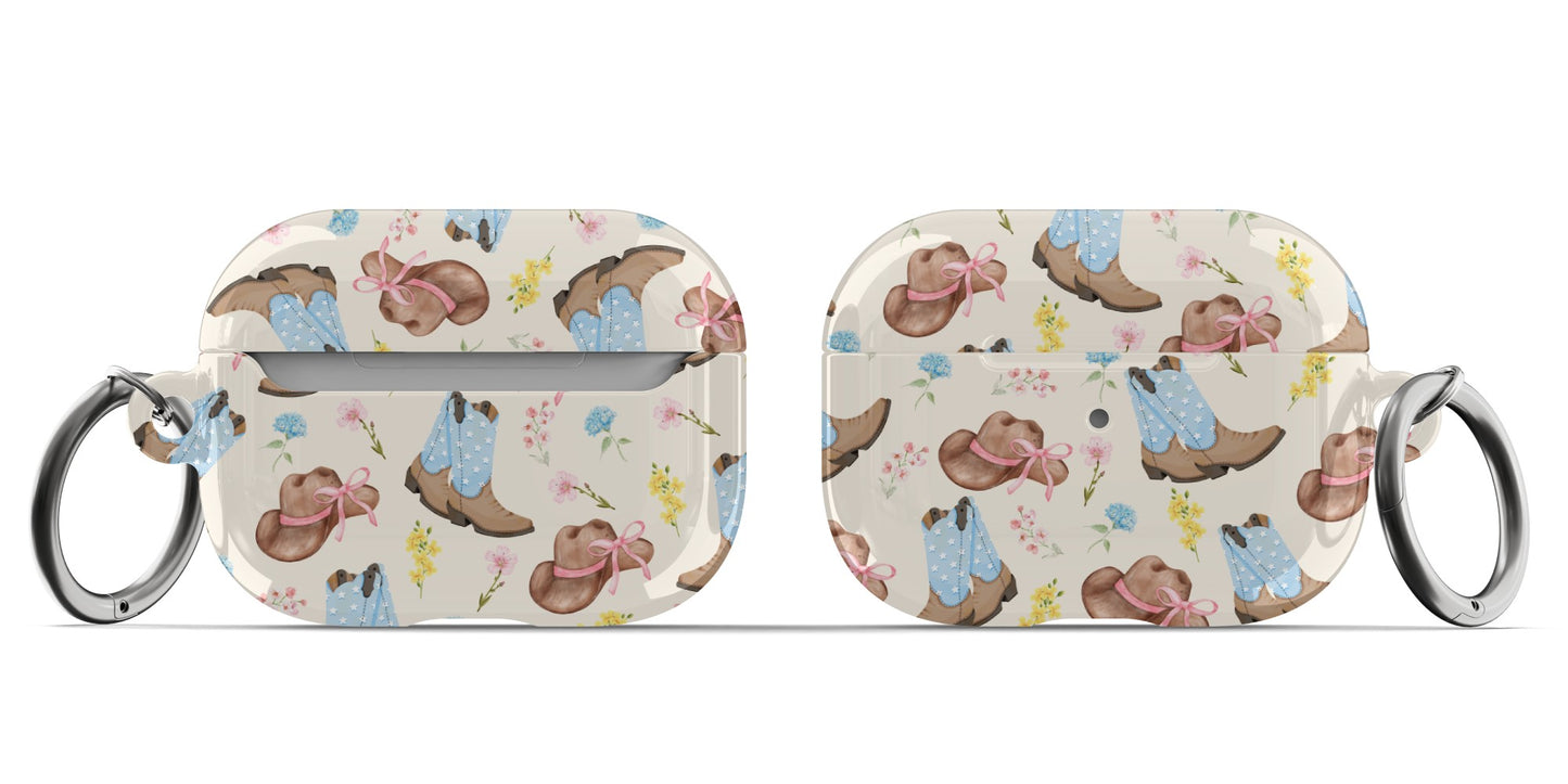 Floral Cowgirl AirPods Case