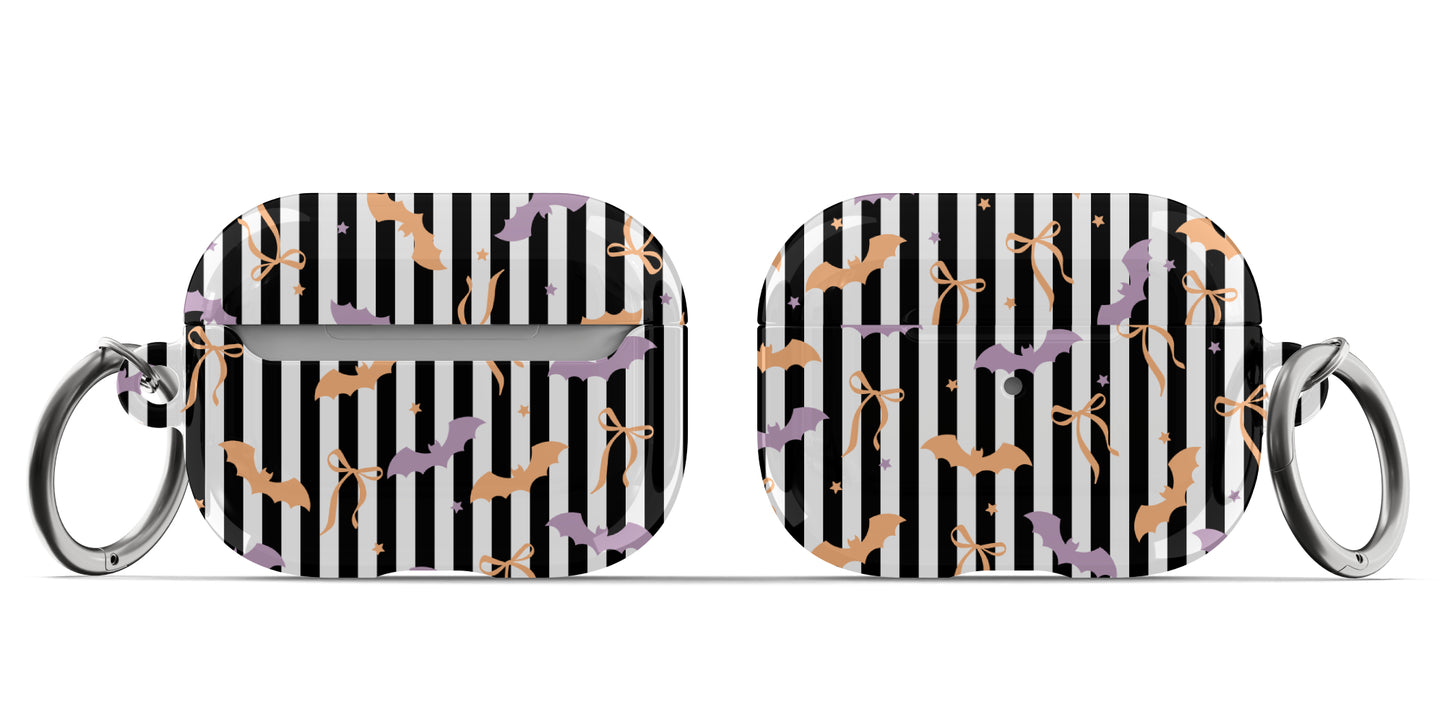 Spooky Stripes AirPods Case
