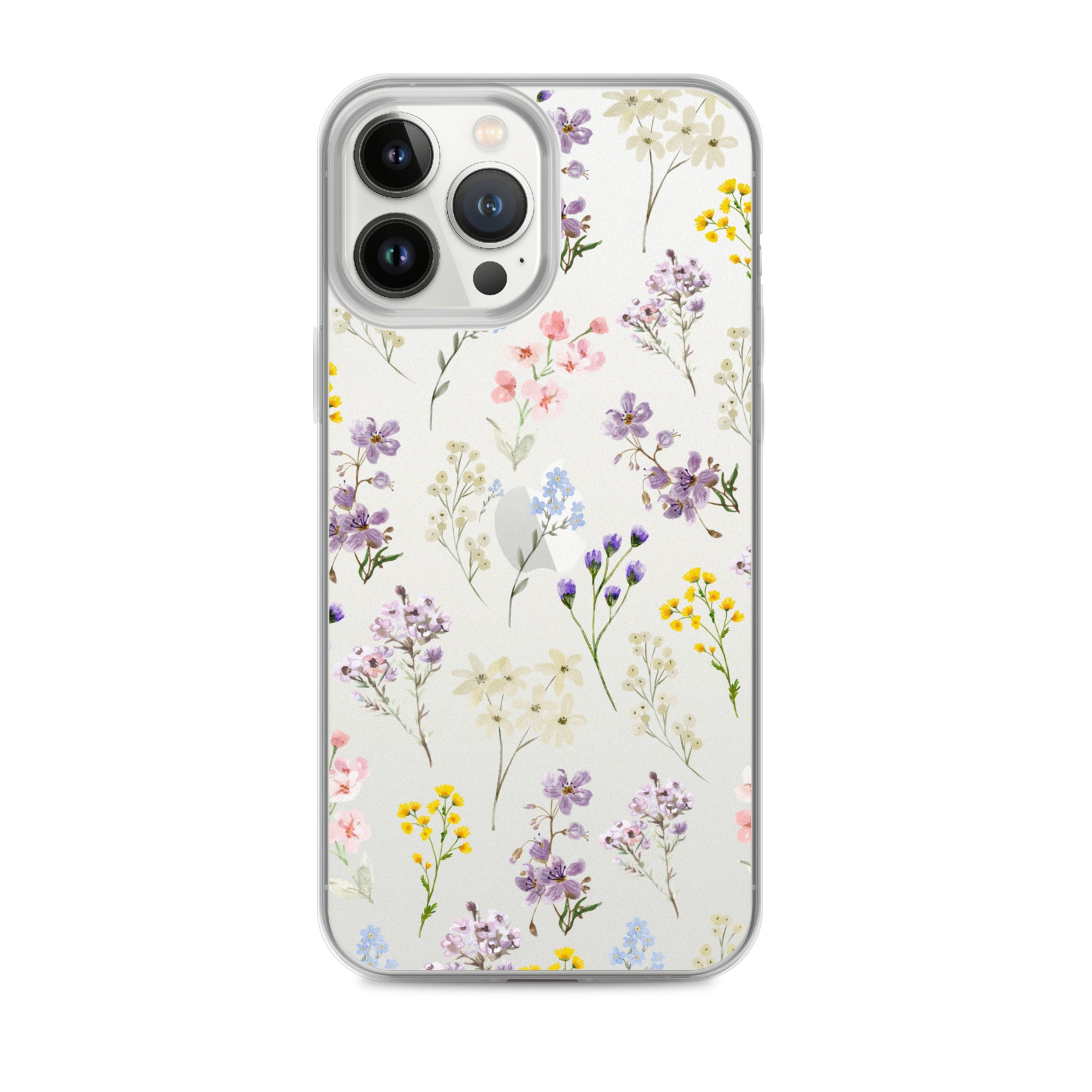 Watercolor Garden Clear iPhone Case – Stella Cases