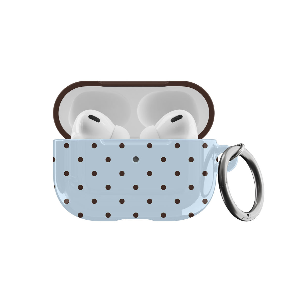 Blueberry Mocha Mini Dots AirPods Case