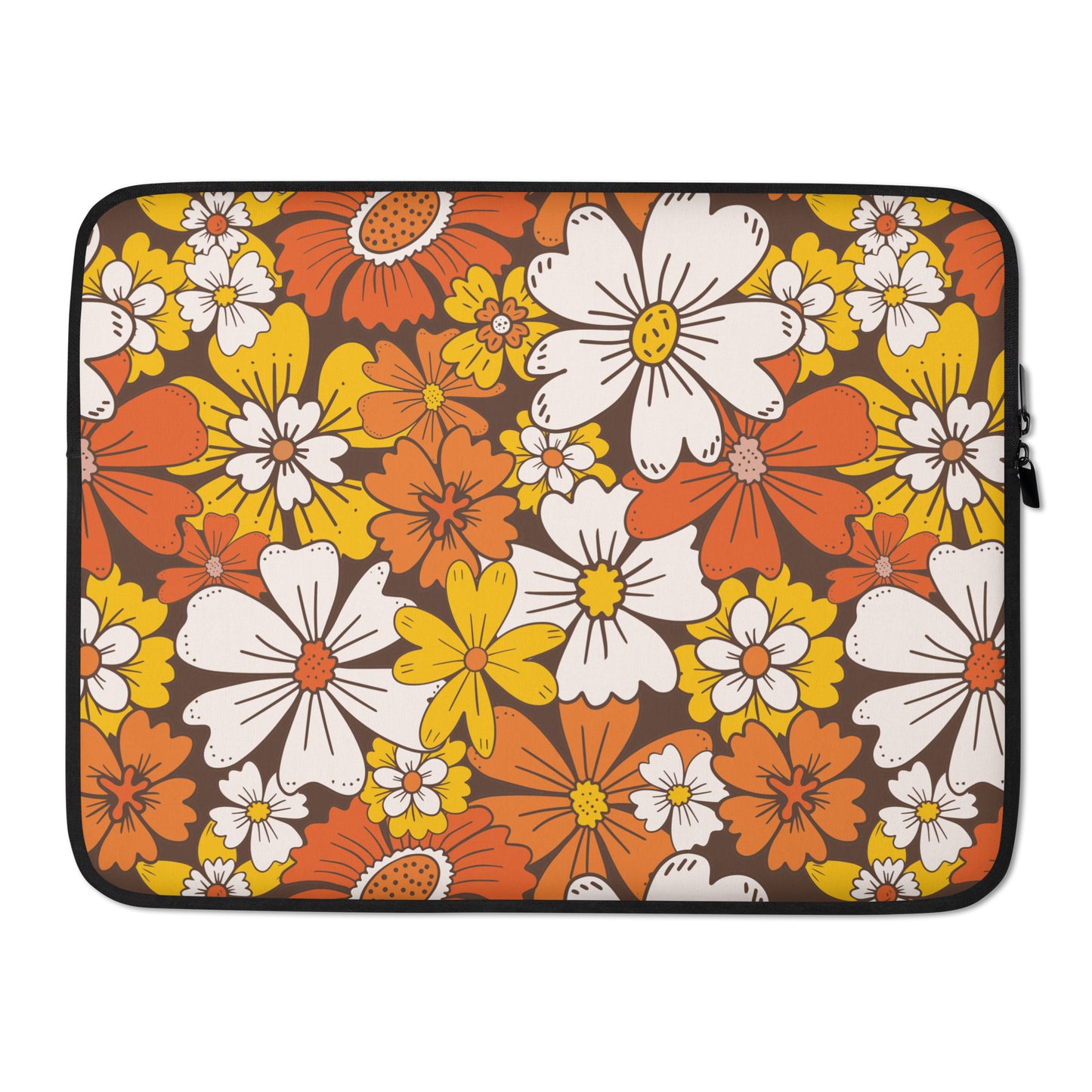 Retro Bloom Macbook Sleeve 15″