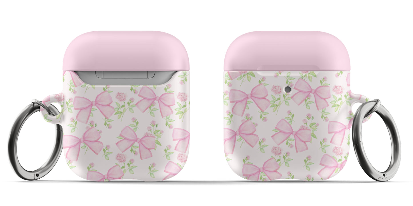 Bows & Roses Garden Airpods Case