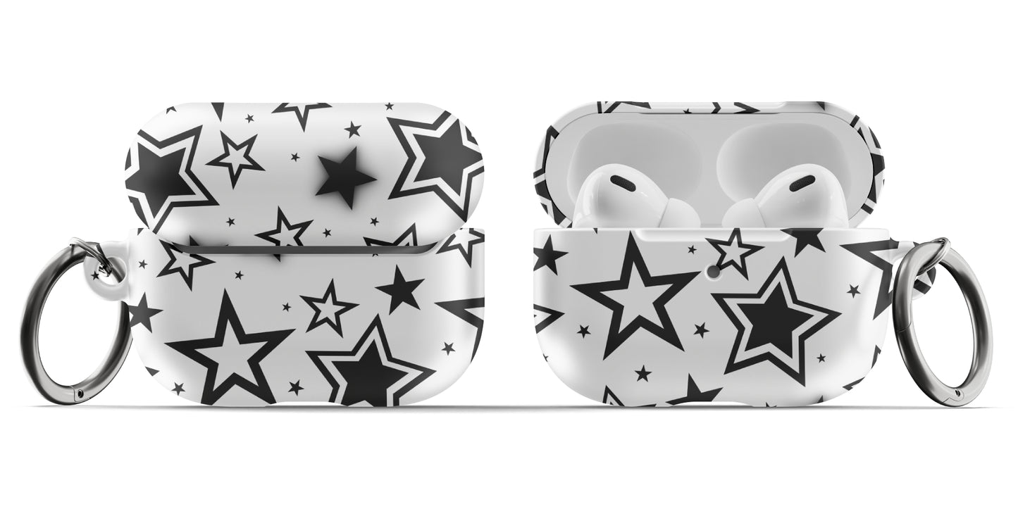 White Stardust AirPods Case