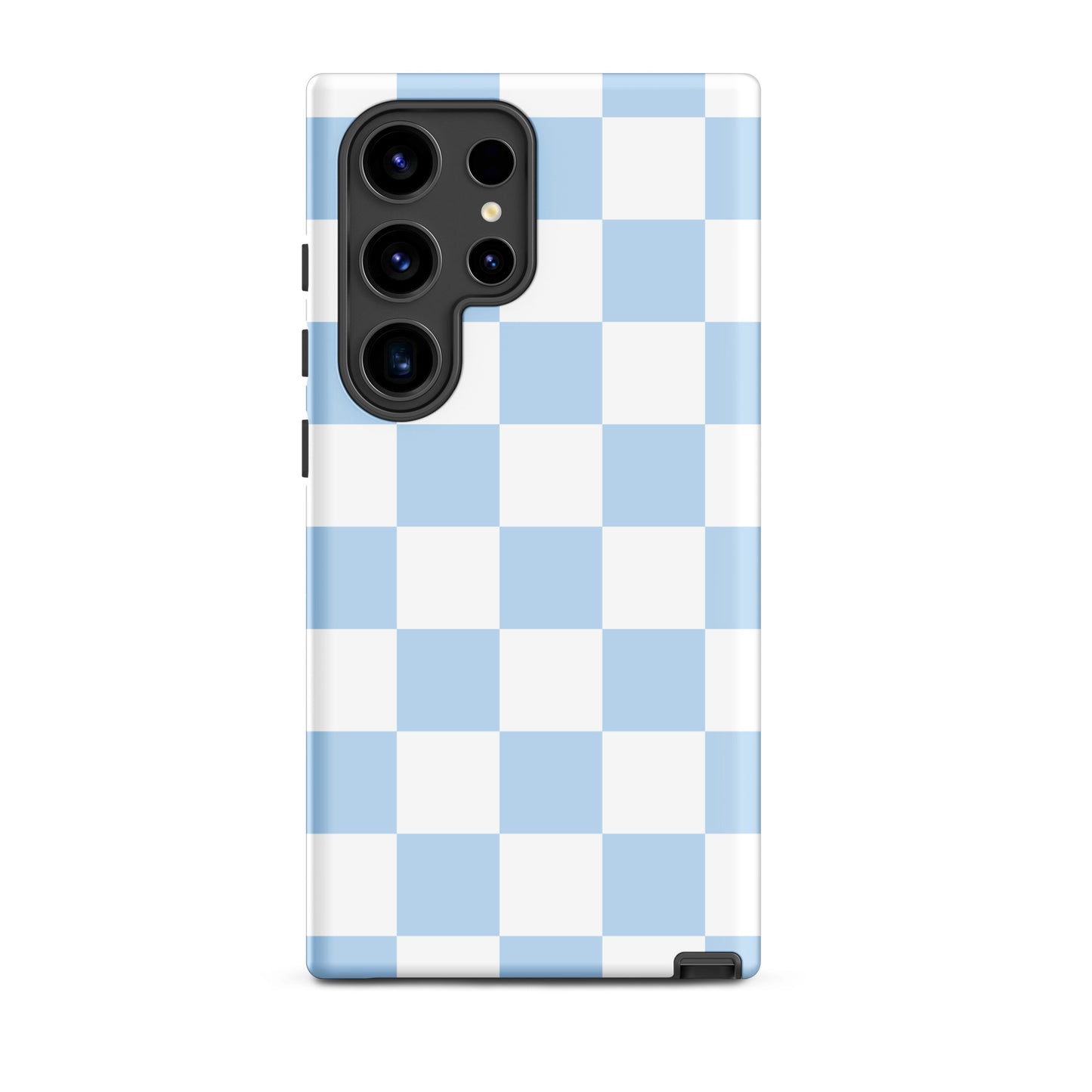 Pastel Blue Checkered Samsung Case