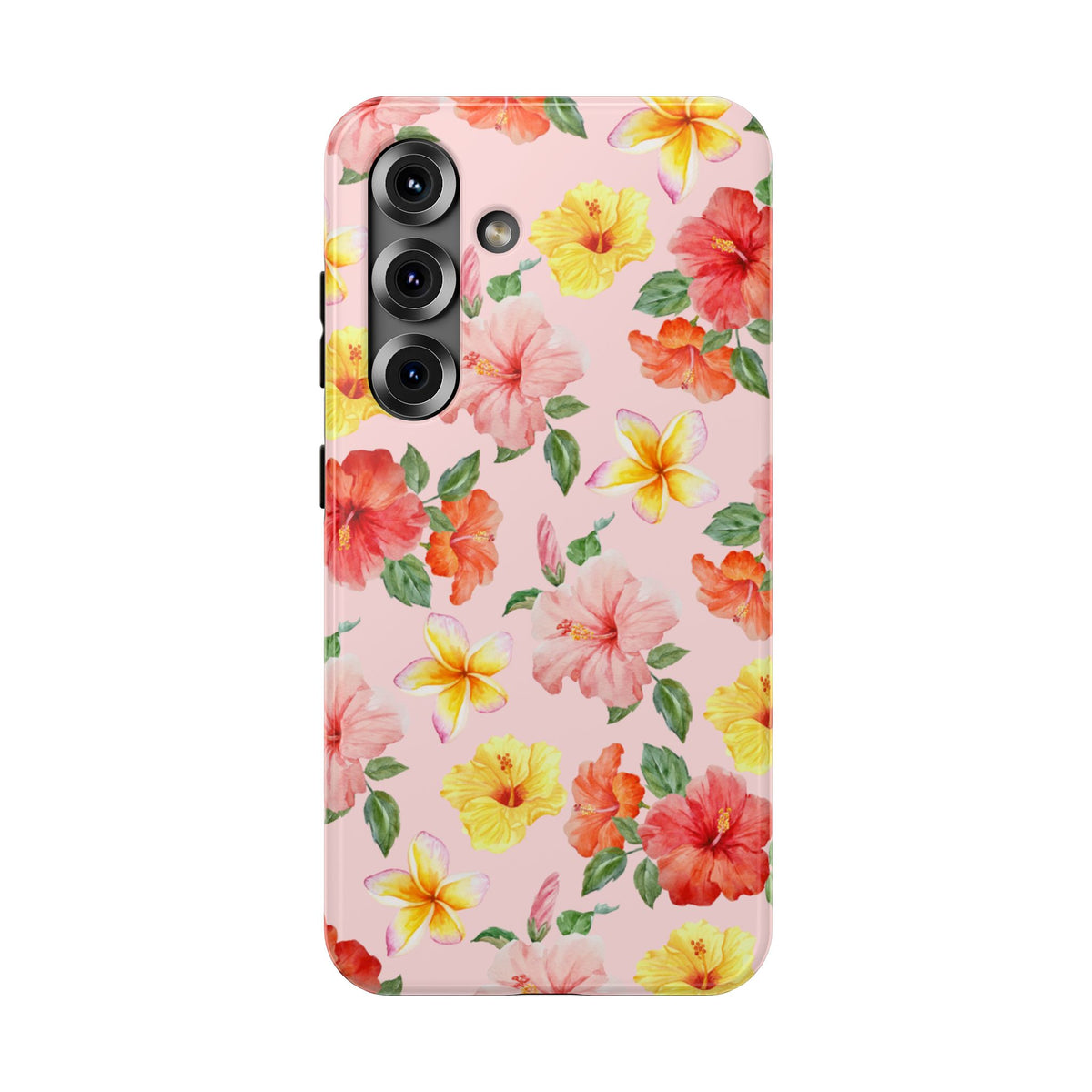 Pink Hibiscus Bloom Samsung Case