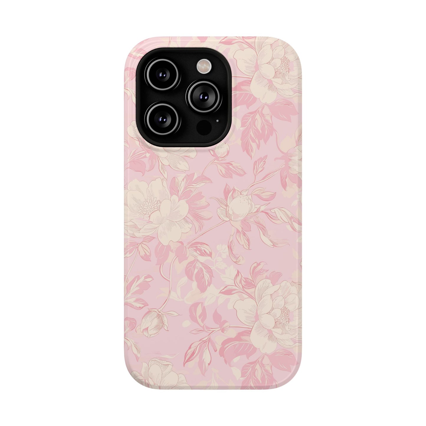 Pretty Pink Toile iPhone Case