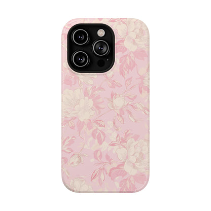 Pretty Pink Toile iPhone Case