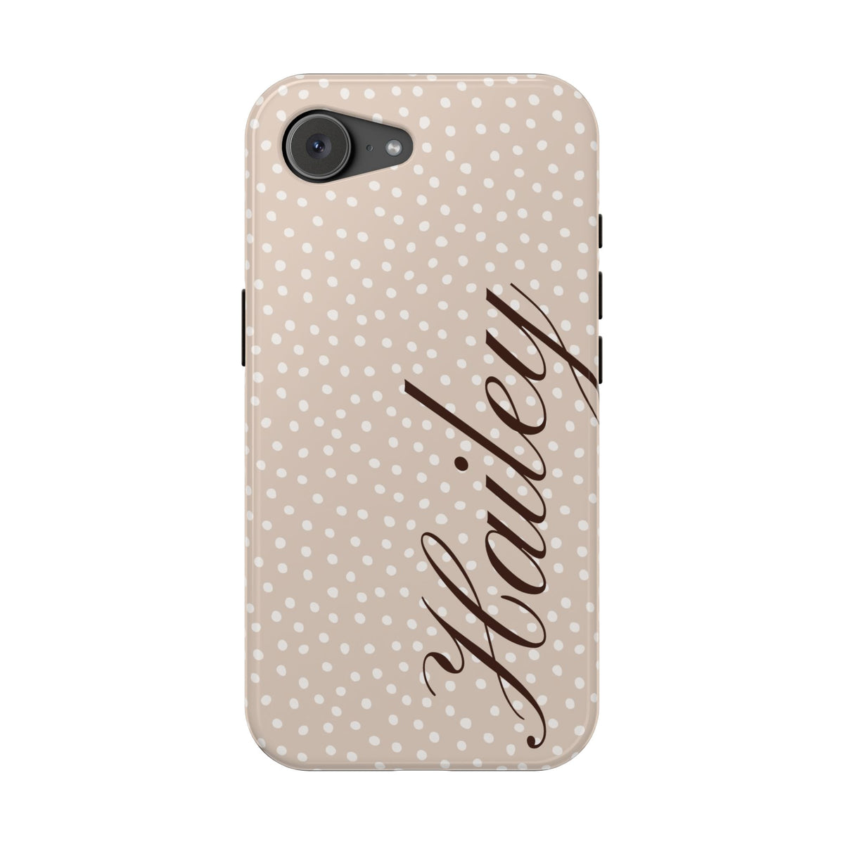 Custom Vanilla Dots iPhone Case