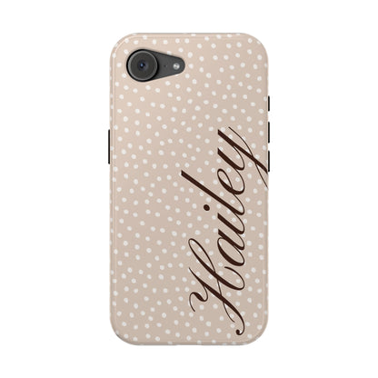 Custom Vanilla Dots iPhone Case